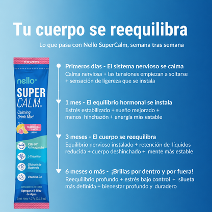Menos cortisol, más calma