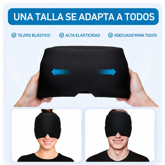 MigraCool Pro™ – Alivio Frío para Migrañas y Estrés